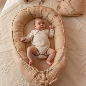 Babynest Premium Chevron Caramel – MotulinKa