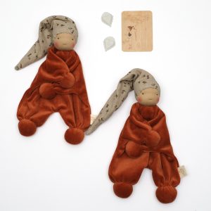 Doudou Waldorf Classic (Fleur Terracotta)