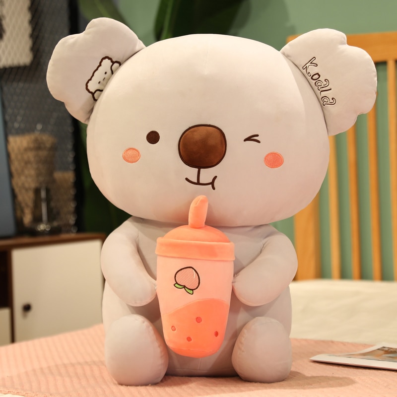 Peluche Koala avec Bubble Tea Orange – Image 4