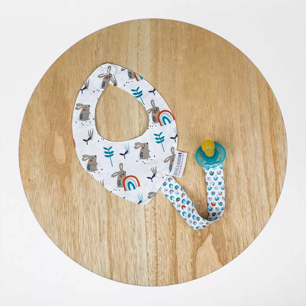 Bandana / Attache tétine Fait Main – Garenne