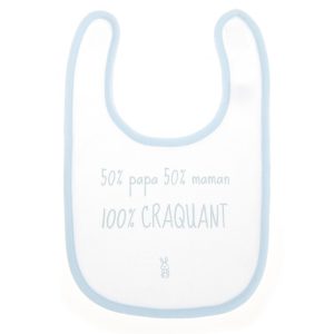 BAVOIR 50% PAPA 50% MAMAN BLEU